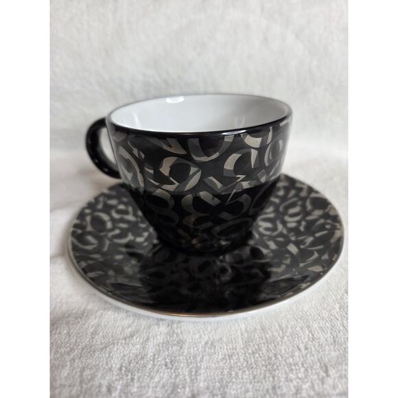 Barista Cup & Saucer Portsgrund Norway Cappuccino Set Porcelain - Picture 8 of 8